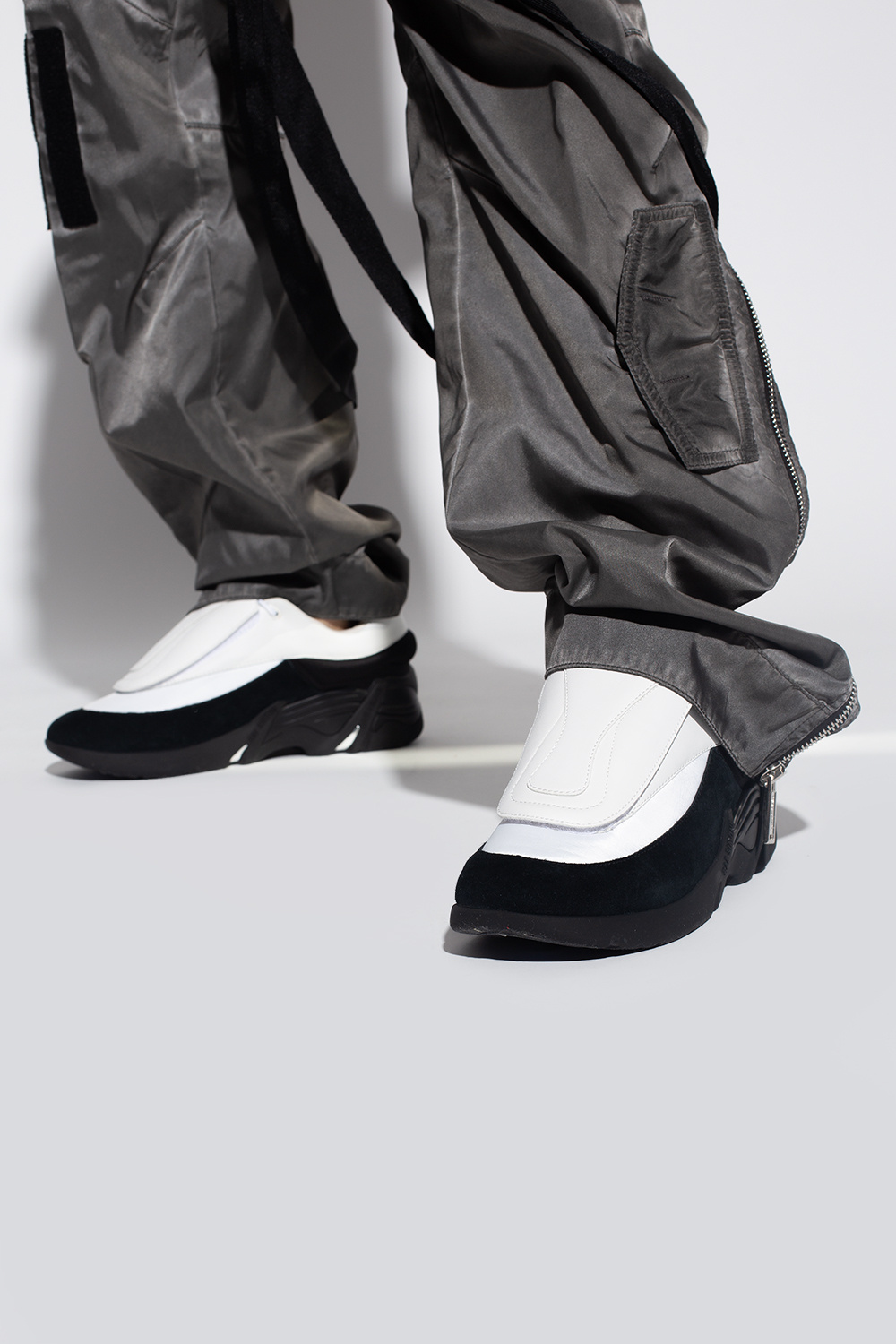 Raf Simons 'Antei' sneakers | Out Of Office ridged sneakers ...